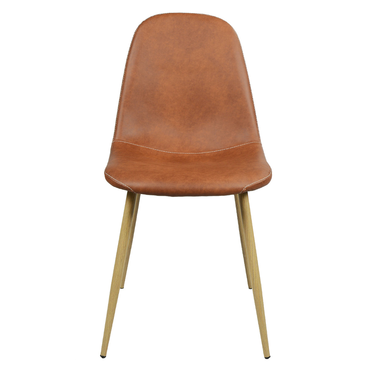 Dining Chairs PU Upholstered Metal Legs Charlton