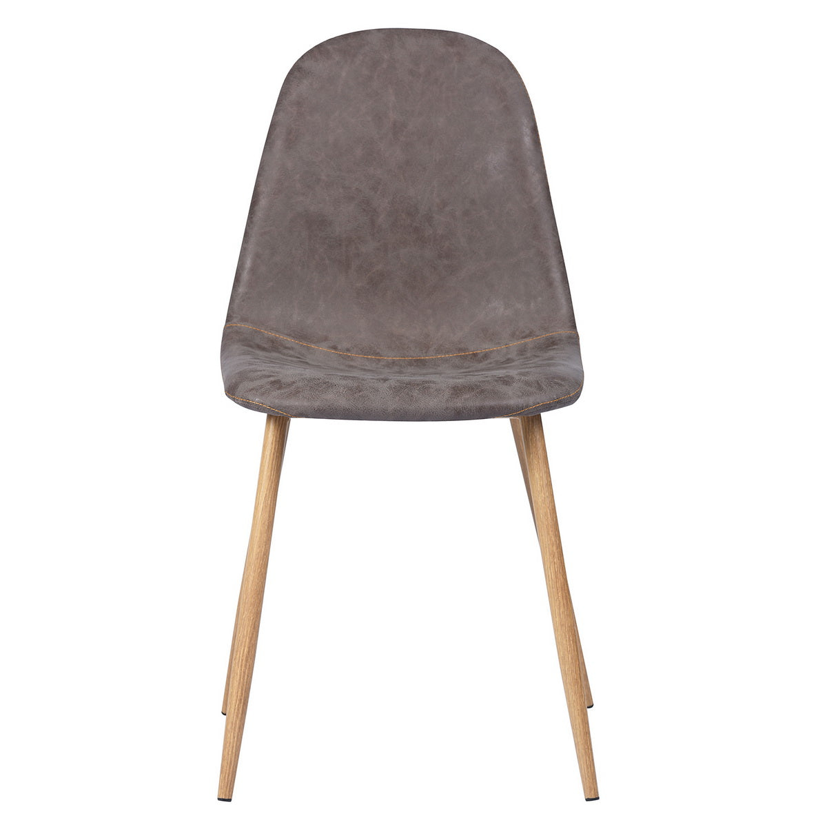 Dining Chairs PU Upholstered Metal Legs Charlton