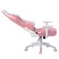 Gaming Chair Racing Office Chair Recliner Swivel Rocker with Headrest and Lumbar Pillow Chenille