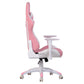 Gaming Chair Racing Office Chair Recliner Swivel Rocker with Headrest and Lumbar Pillow Chenille