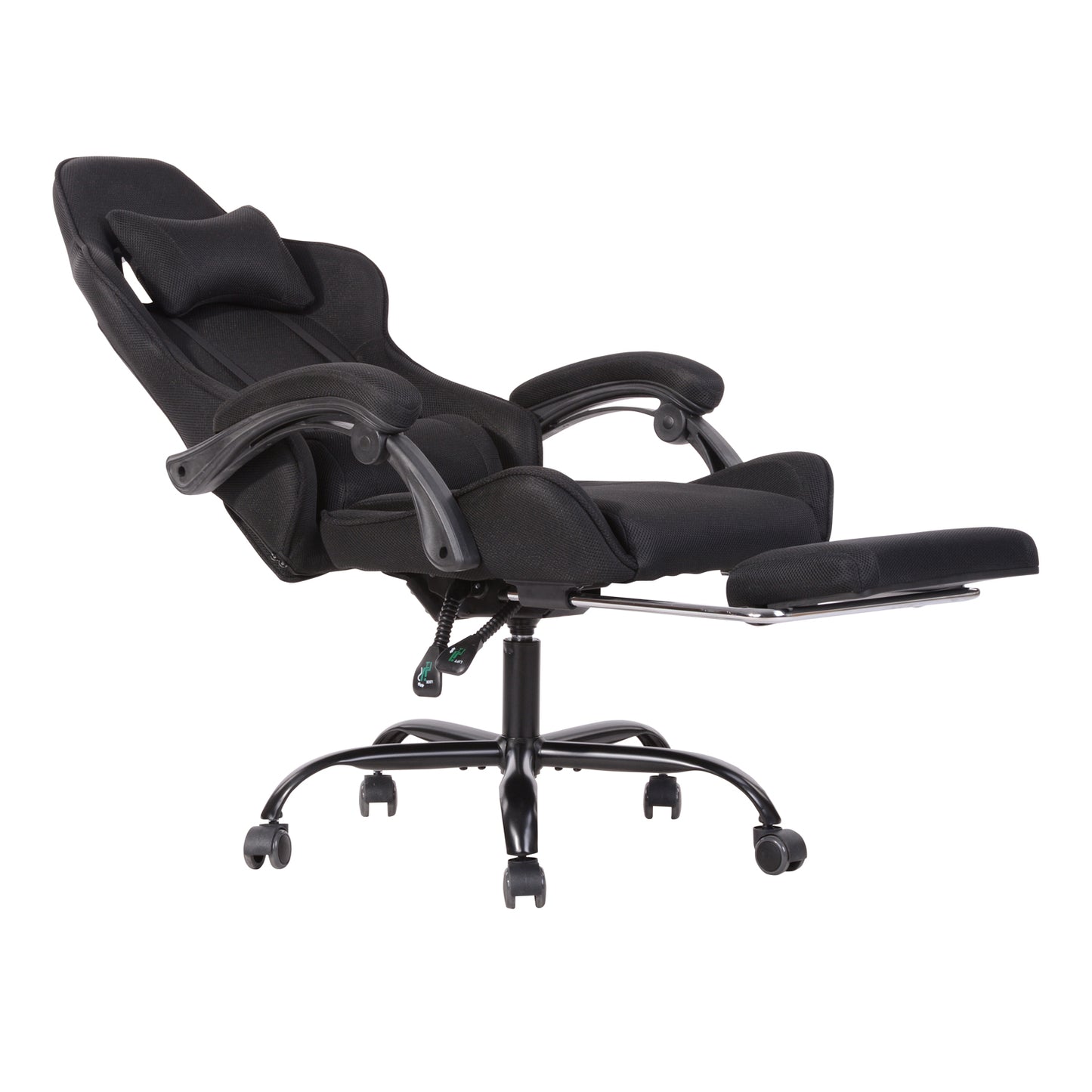 Gaming Chair Mesh Racing Office Chair Recliner Swivel Rocker with Headrest and Lumbar Pillow Chika