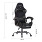 Gaming Chair Mesh Racing Office Chair Recliner Swivel Rocker with Headrest and Lumbar Pillow Chika