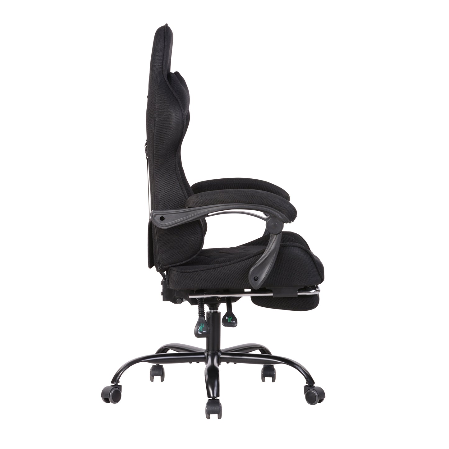 Gaming Chair Mesh Racing Office Chair Recliner Swivel Rocker with Headrest and Lumbar Pillow Chika