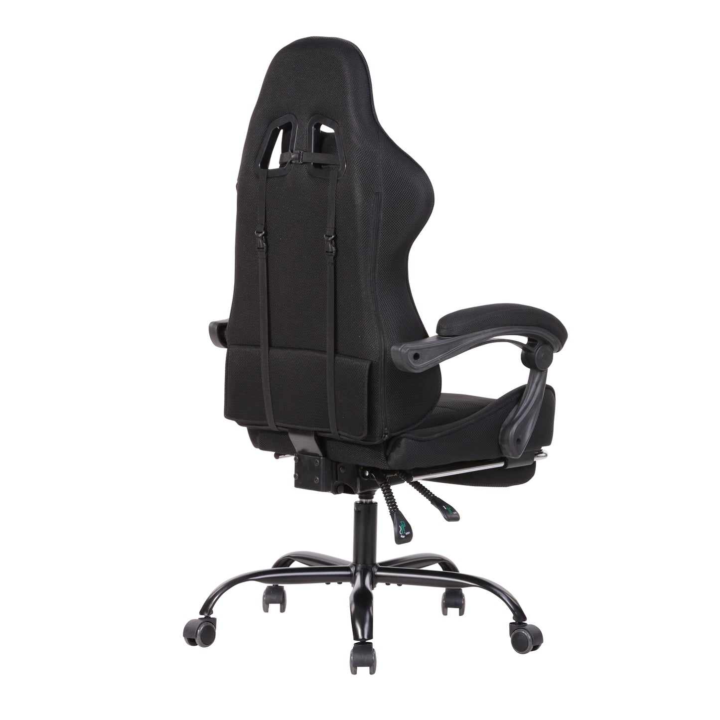Gaming Chair Mesh Racing Office Chair Recliner Swivel Rocker with Headrest and Lumbar Pillow Chika