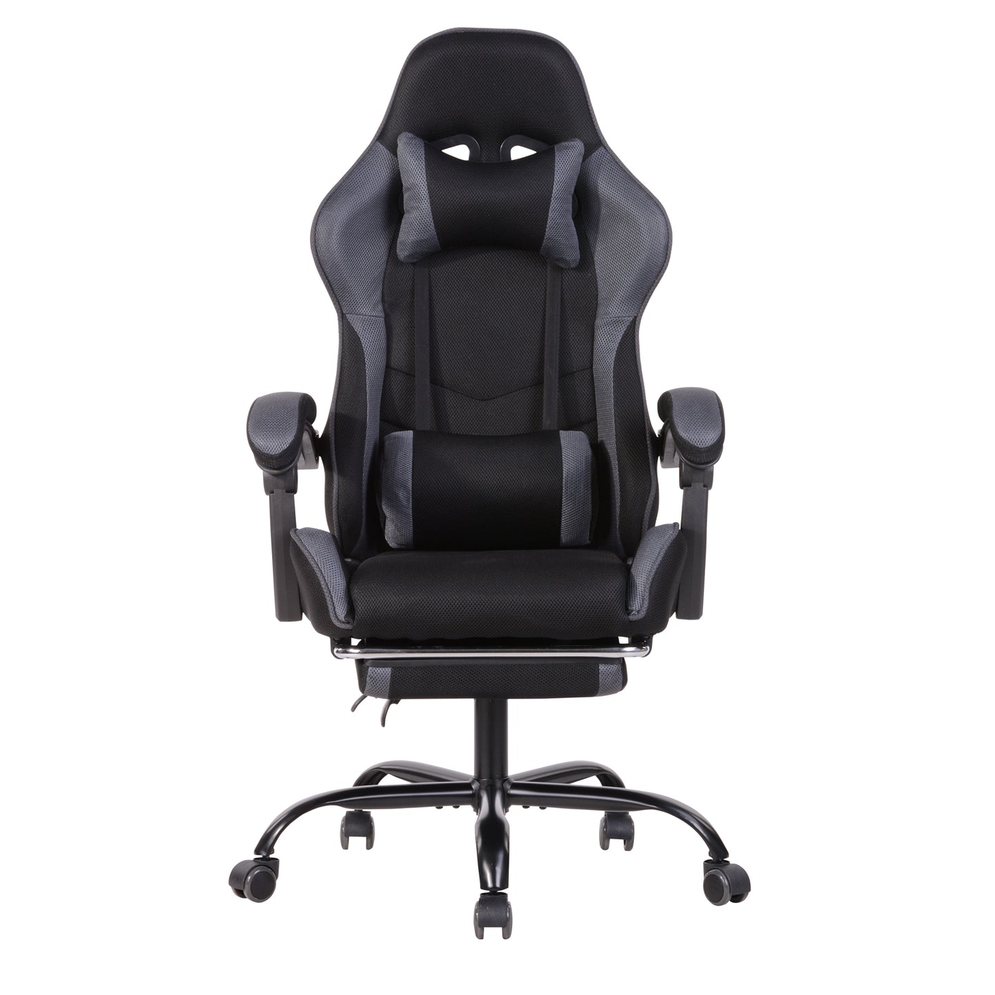 Gaming Chair Mesh Racing Office Chair Recliner Swivel Rocker with Headrest and Lumbar Pillow Chika