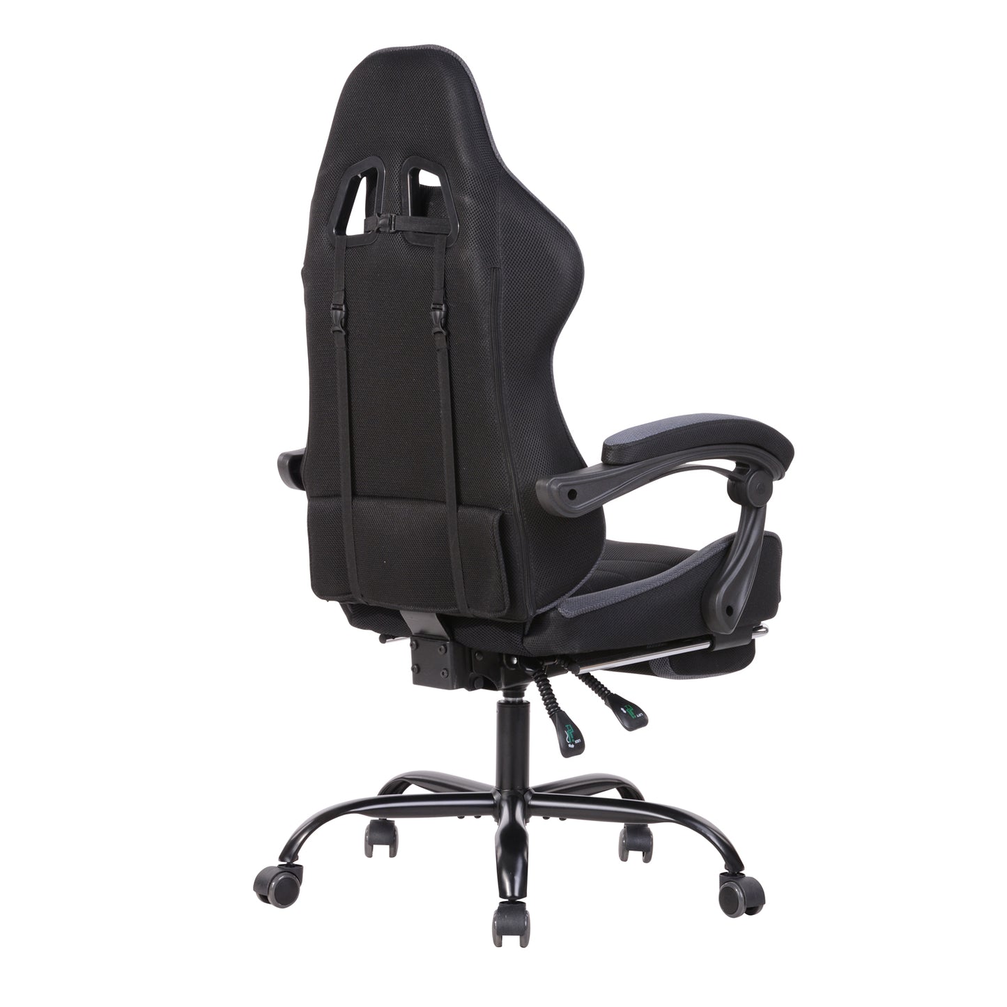 Gaming Chair Mesh Racing Office Chair Recliner Swivel Rocker with Headrest and Lumbar Pillow Chika