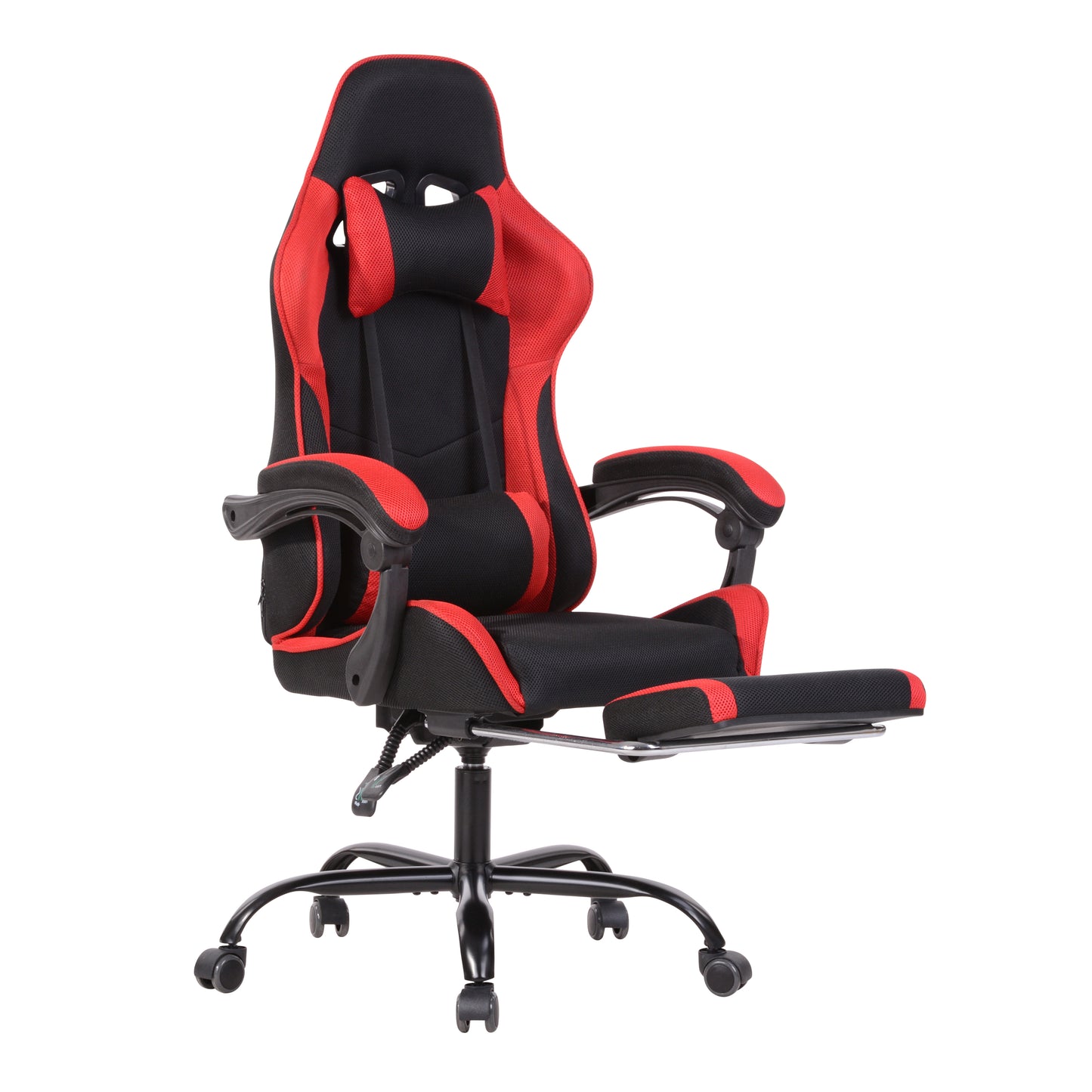 Gaming Chair Mesh Racing Office Chair Recliner Swivel Rocker with Headrest and Lumbar Pillow Chika