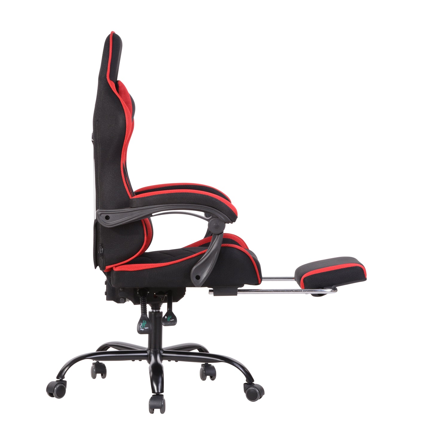 Gaming Chair Mesh Racing Office Chair Recliner Swivel Rocker with Headrest and Lumbar Pillow Chika