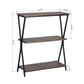 Bookcase 3 Shelves Bookshelf Storage Organizer Chopstix