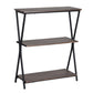 Bookcase 3 Shelves Bookshelf Storage Organizer Chopstix