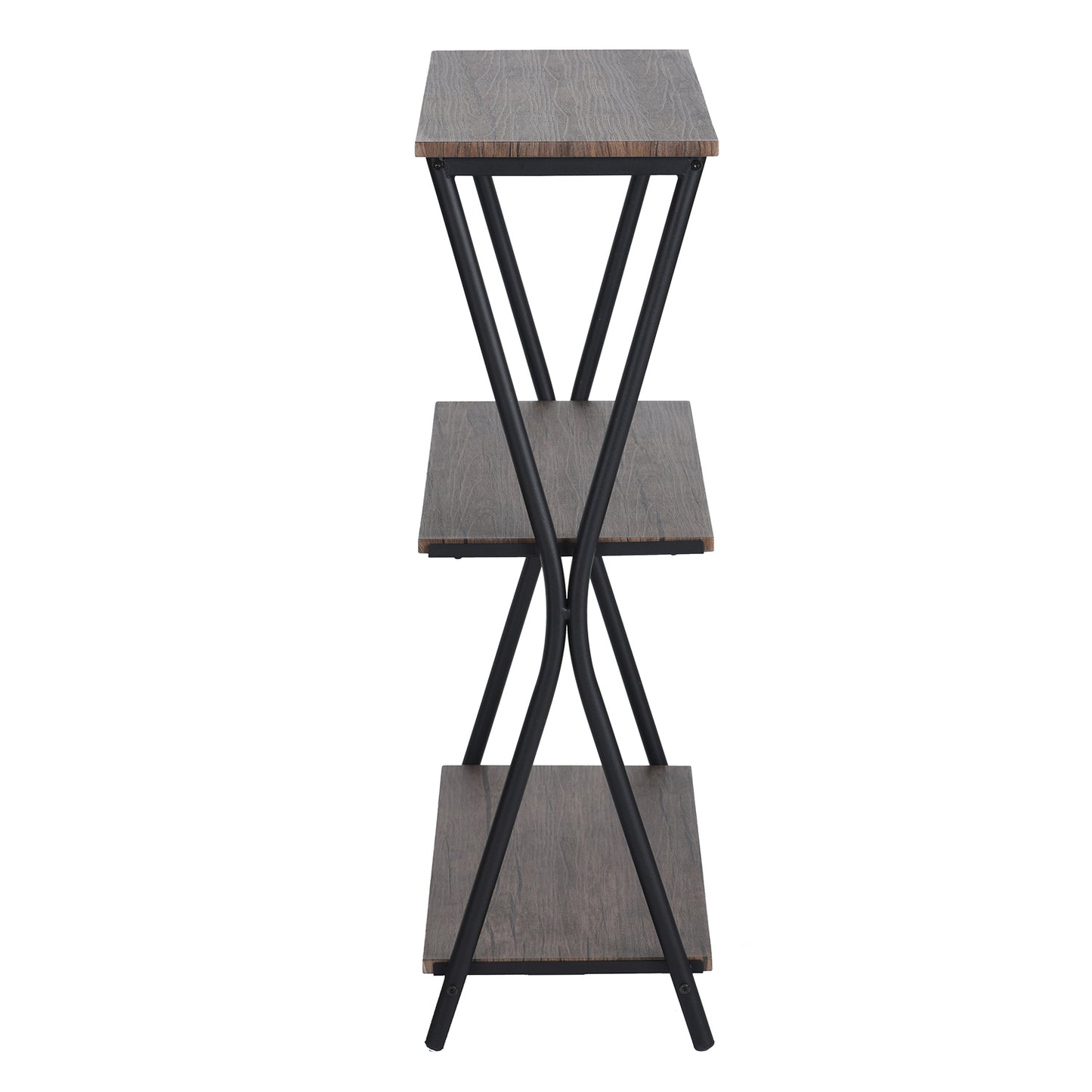 Bookcase 3 Shelves Bookshelf Storage Organizer Chopstix