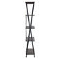 Bookcase 5 Shelves Bookshelf Storage Organizer Chopstix