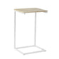 Sofa Side Table Narrow C Shaped for Bed Couch Cinders