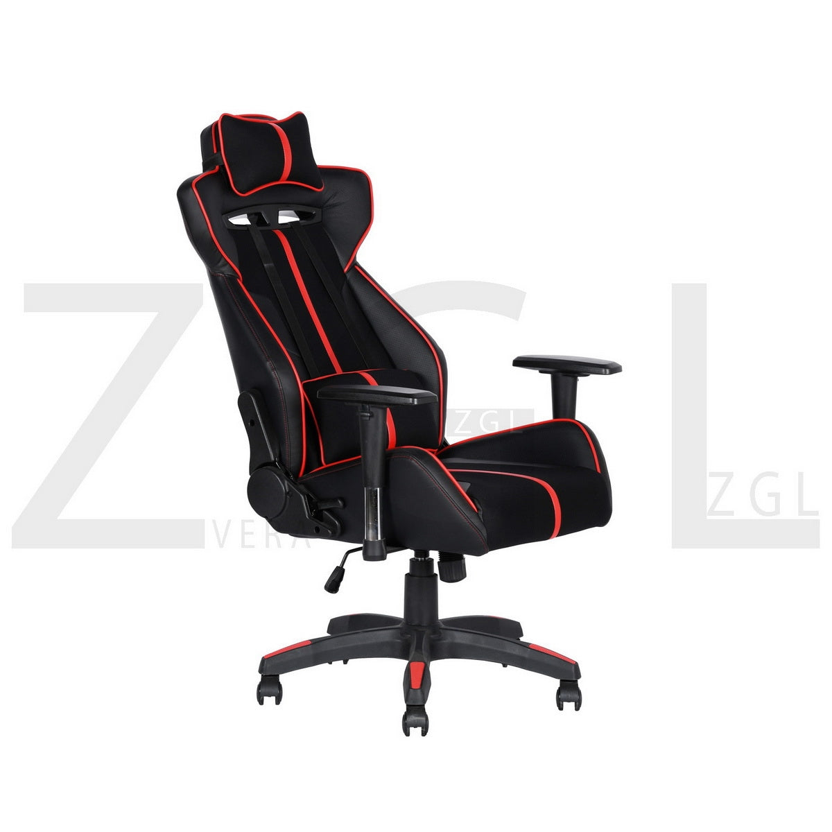 Gaming Chair Racing Office Chair Recliner Swivel Rocker PU  Cineraria