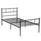 Single Bed Metal Bed Frame Metal Bed Frame Circle