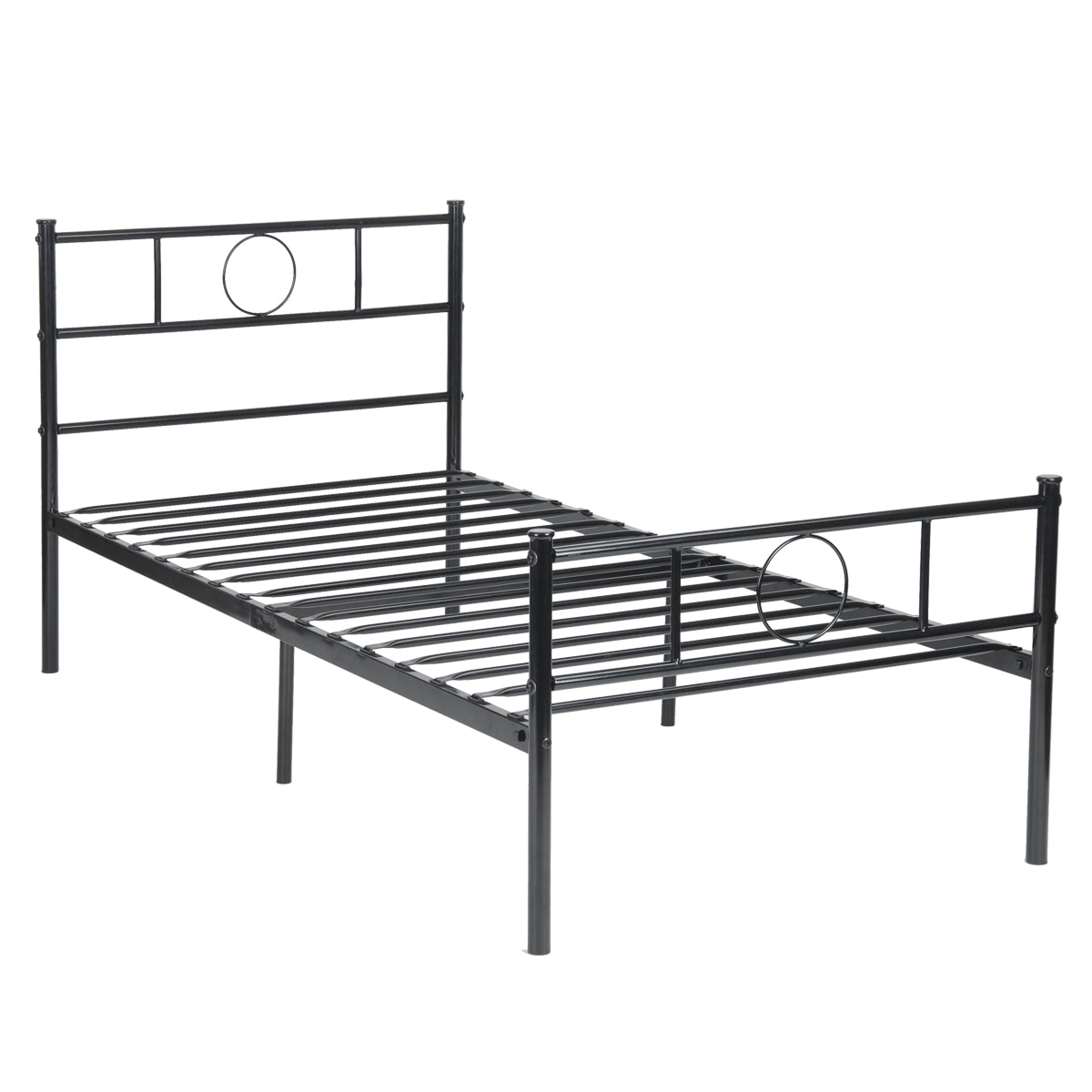 Single Bed Metal Bed Frame Metal Bed Frame Circle