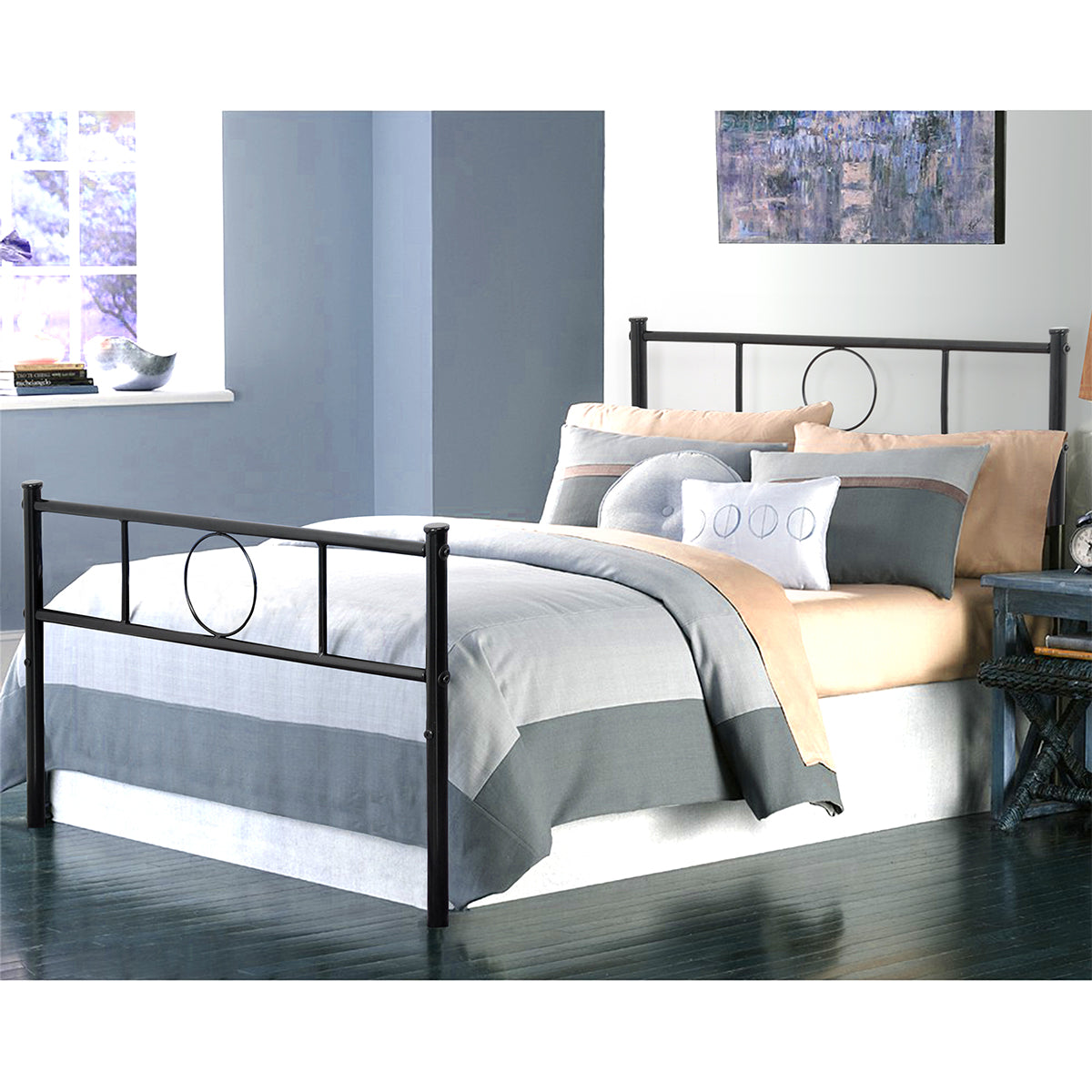 Single Bed Metal Bed Frame Metal Bed Frame Circle