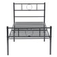 Single Bed Metal Bed Frame Metal Bed Frame Circle