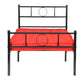 Single Bed Metal Bed Frame Metal Bed Frame Circle