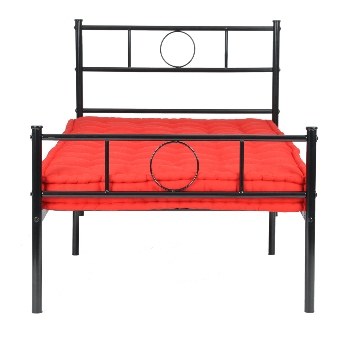 Single Bed Metal Bed Frame Metal Bed Frame Circle