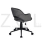 Fabric Upholstered Swivel Ergonomic Home Office Chair Clarkson