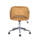 Fabric Upholstered Swivel Ergonomic Home Office Chair Clarkson