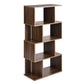 Bookcase 4 Shelves Bookshelf Storage Organizer Concord