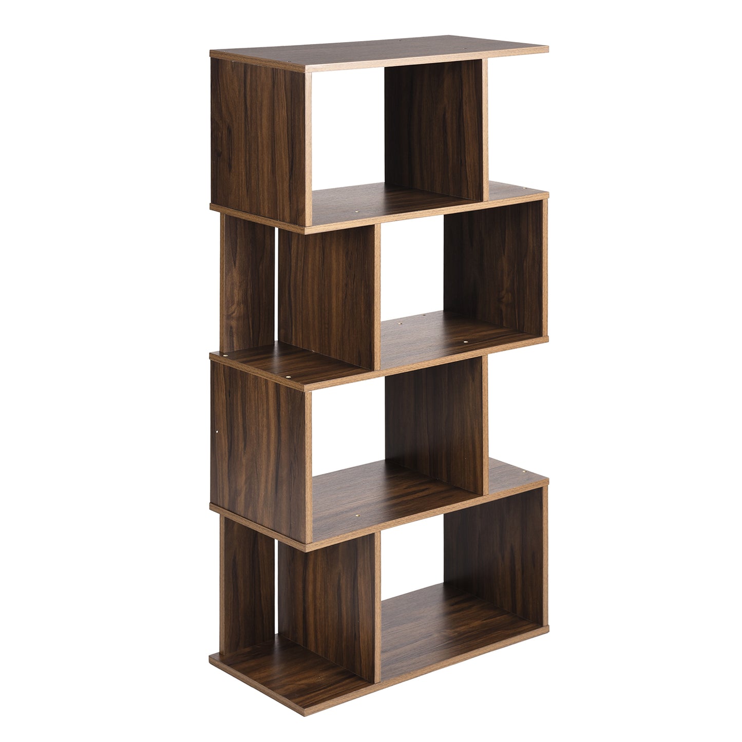 Bookcase 4 Shelves Bookshelf Storage Organizer Concord
