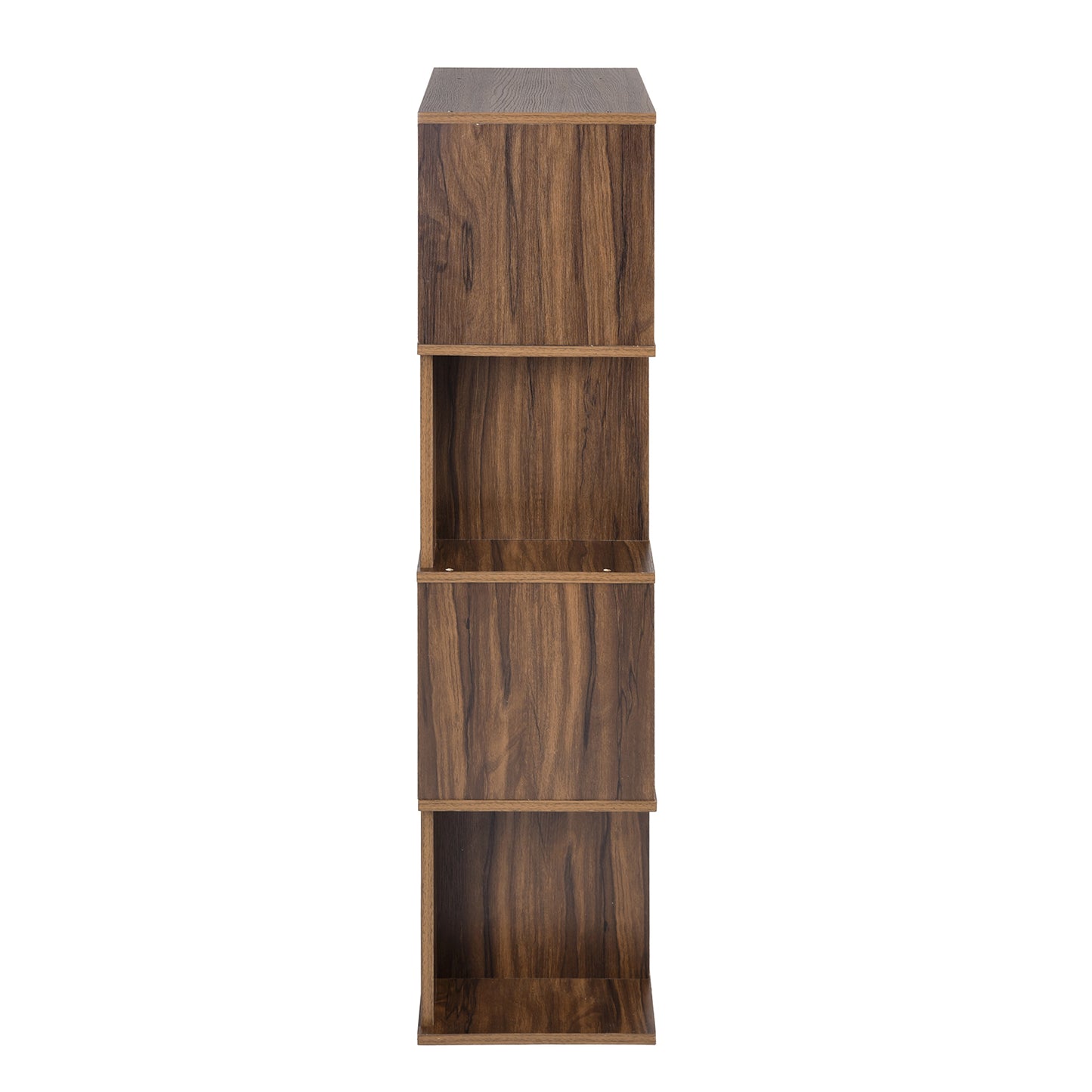 Bookcase 4 Shelves Bookshelf Storage Organizer Concord