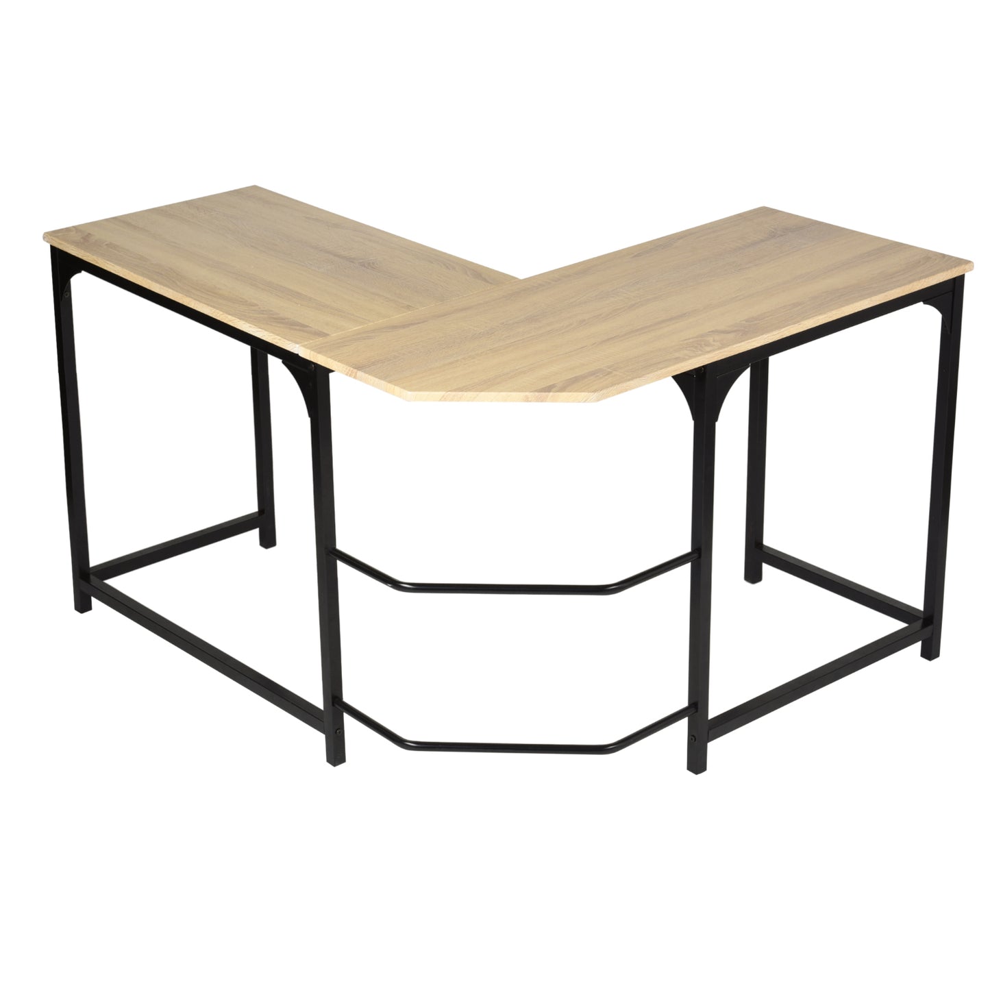 L-Shaped Computer Office Desk Writing Workstation Corwith