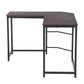 L-Shaped Computer Office Desk Writing Workstation Corwith