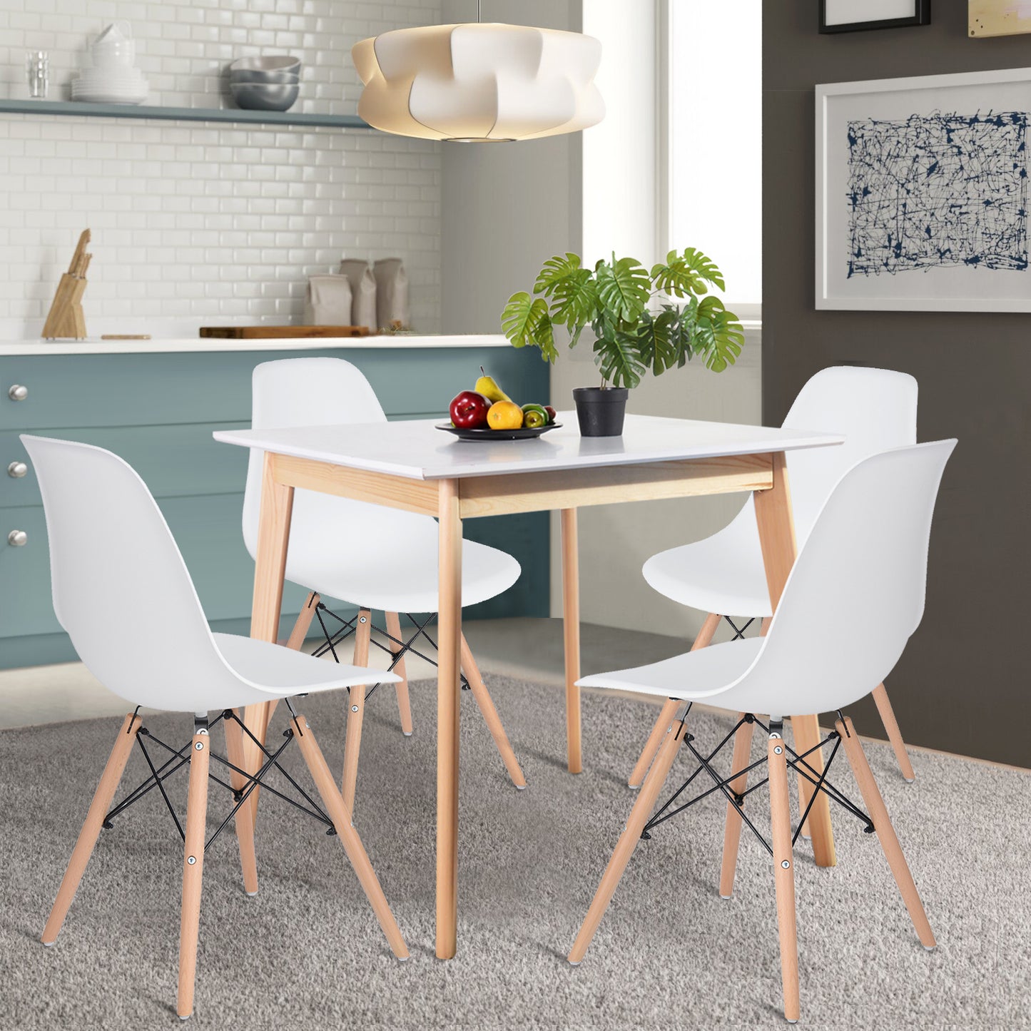 Dining Chairs Design Plastic Seat Metal Legs Rico