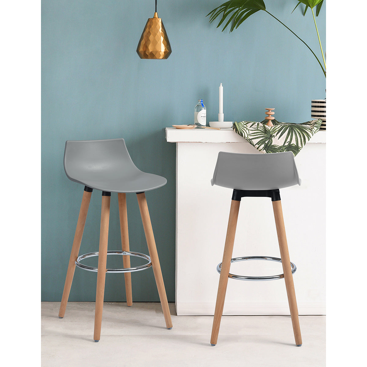 Barstools Plastic Seat Bar Stools Delie