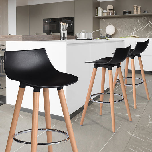 Barstools Plastic Seat Bar Stools Delie