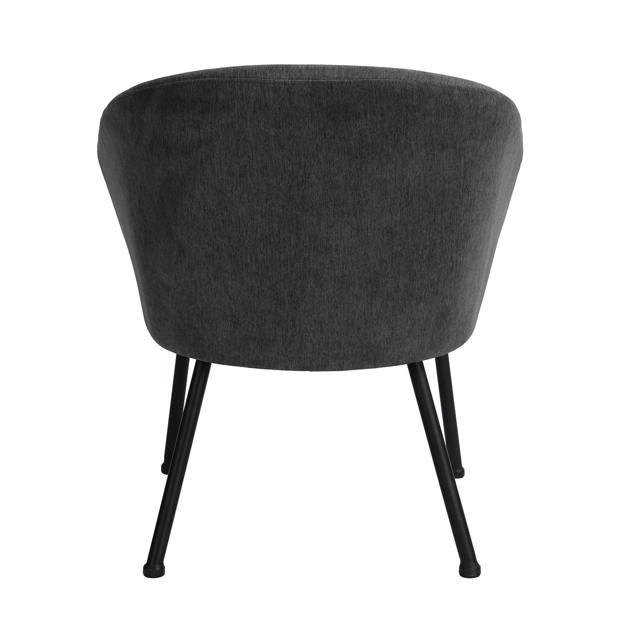 Accent Chair Fabric Upholstered Metal Legs Armrest Dining Chair Dixier