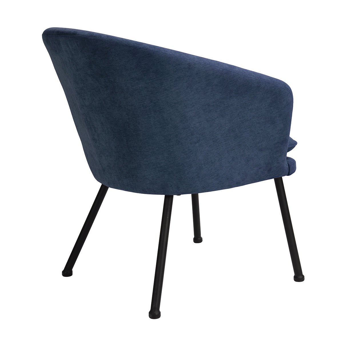 Accent Chair Fabric Upholstered Metal Legs Armrest Dining Chair Dixier