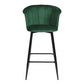 Barstools Velvet Upholstered Bar Stools Doncic