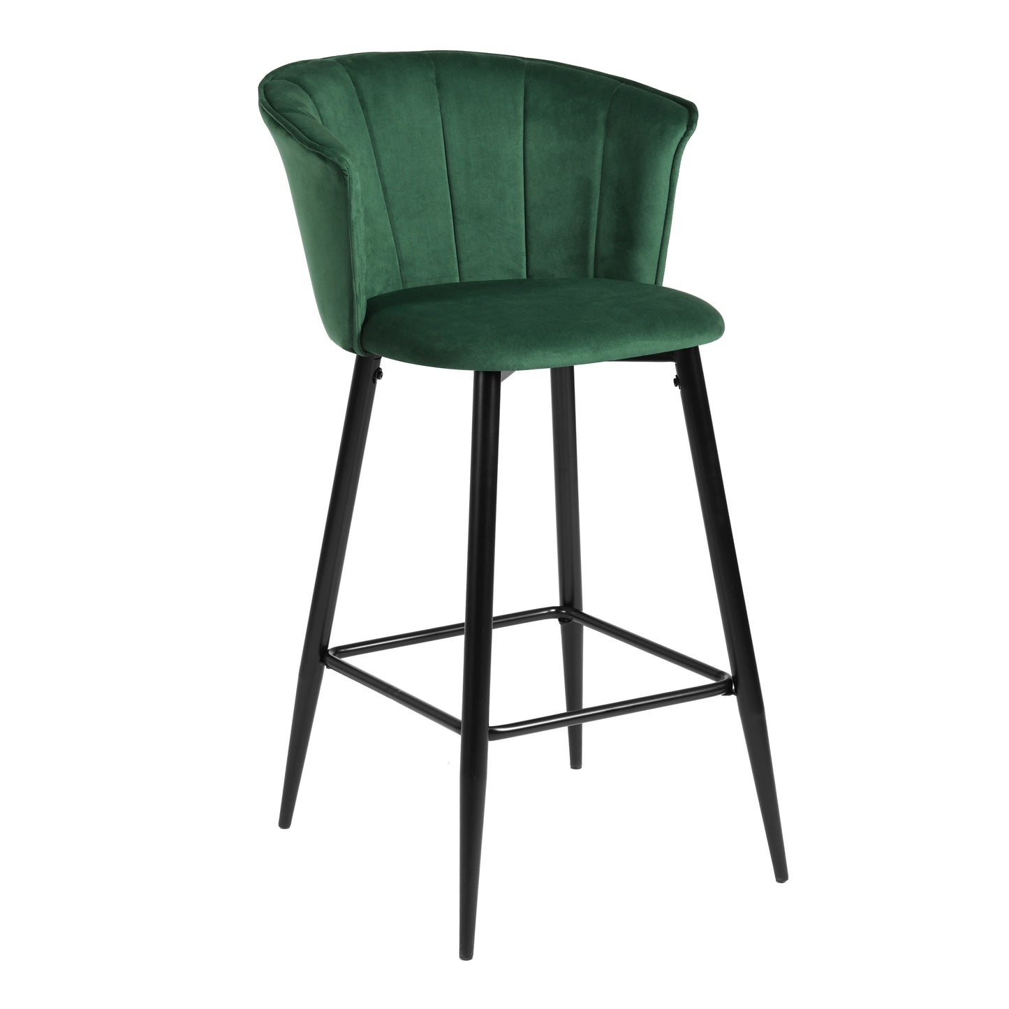 Barstools Velvet Upholstered Bar Stools Doncic