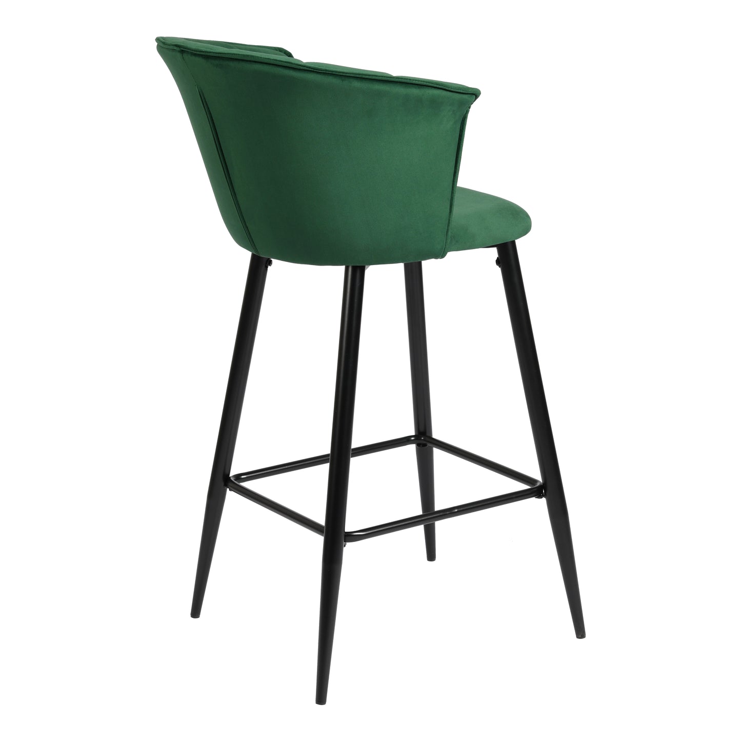 Barstools Velvet Upholstered Bar Stools Doncic