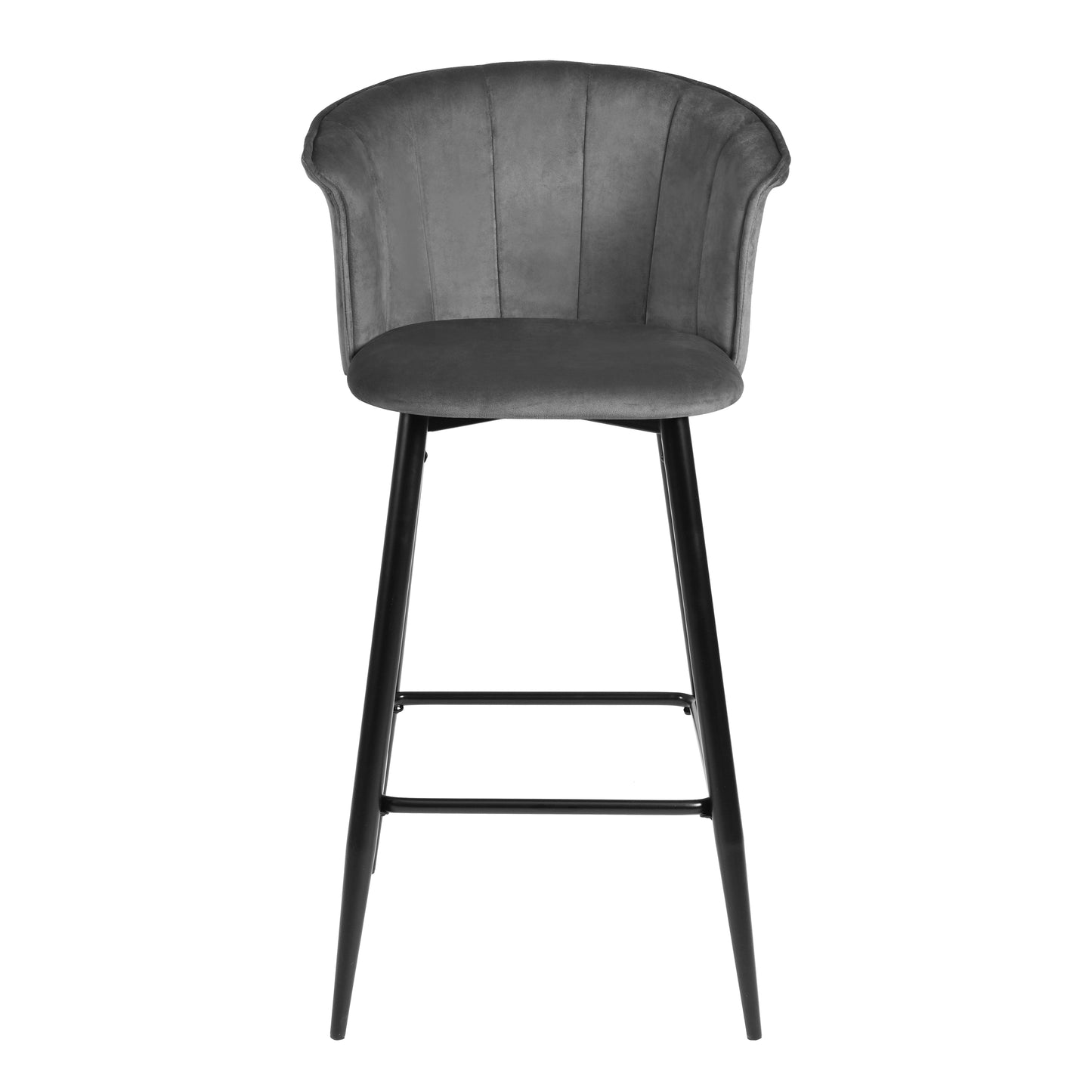 Barstools Velvet Upholstered Bar Stools Doncic