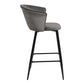 Barstools Velvet Upholstered Bar Stools Doncic