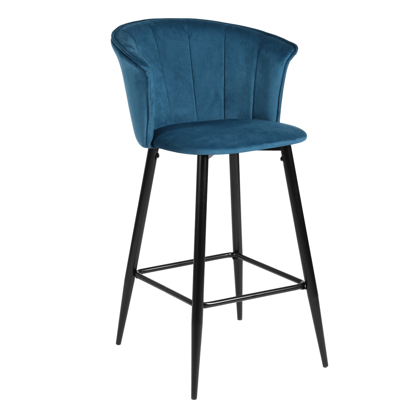 Barstools Velvet Upholstered Bar Stools Doncic