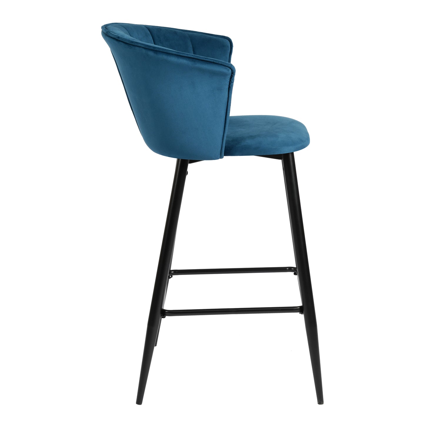 Barstools Velvet Upholstered Bar Stools Doncic