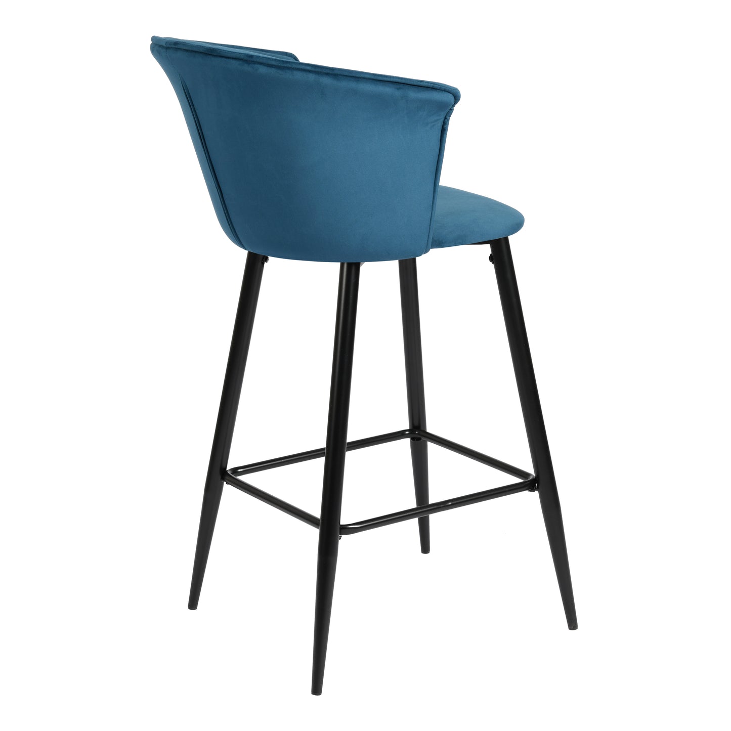 Barstools Velvet Upholstered Bar Stools Doncic