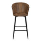 Barstools Suede Upholstered Bar Stools Doncic