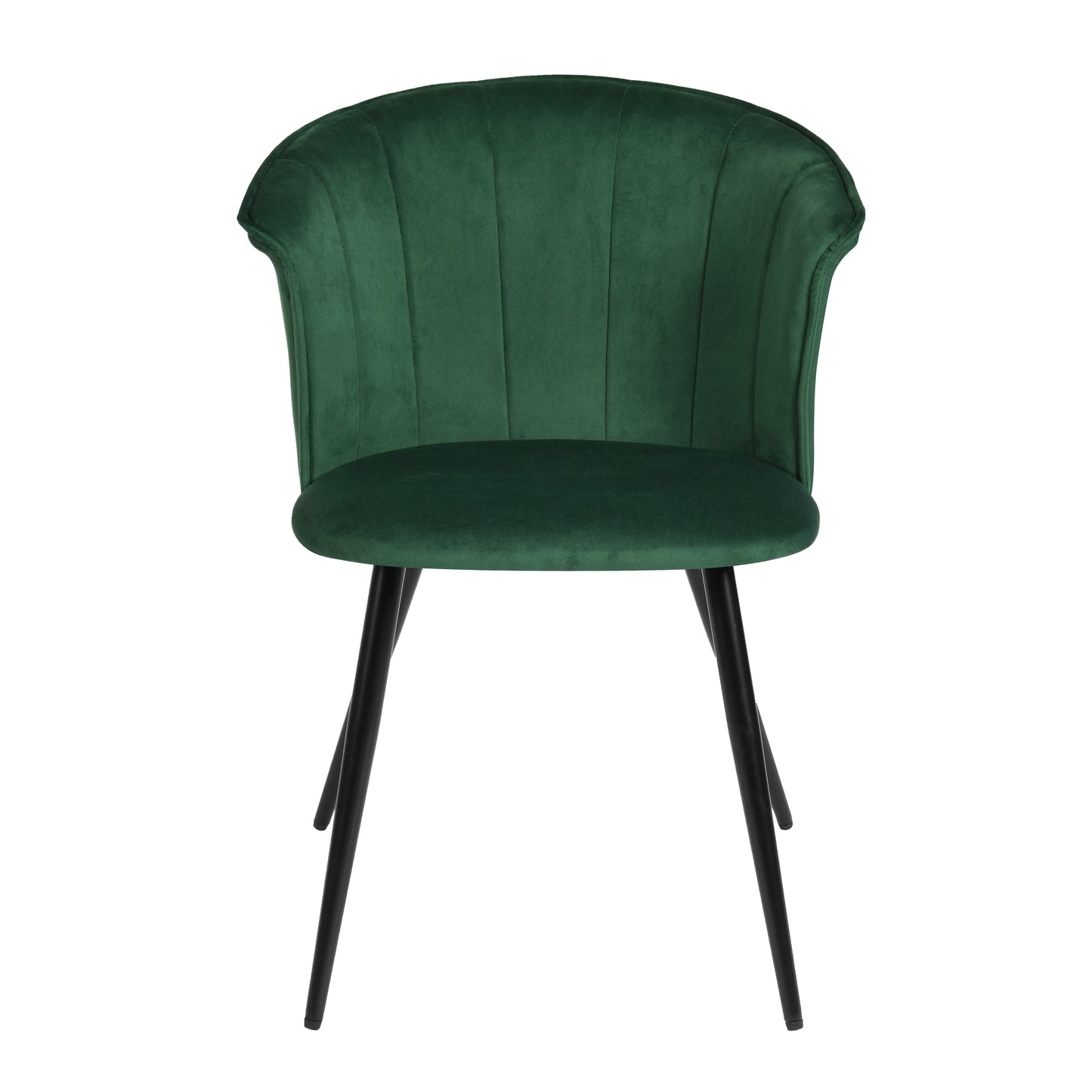 Dining Chairs Velvet Upholstered Metal Legs Doncic