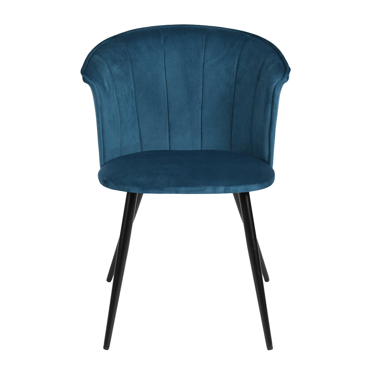 Dining Chairs Velvet Upholstered Metal Legs Doncic