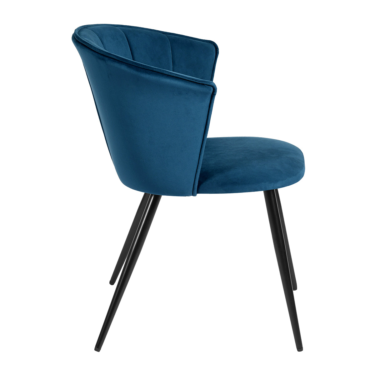 Dining Chairs Velvet Upholstered Metal Legs Doncic