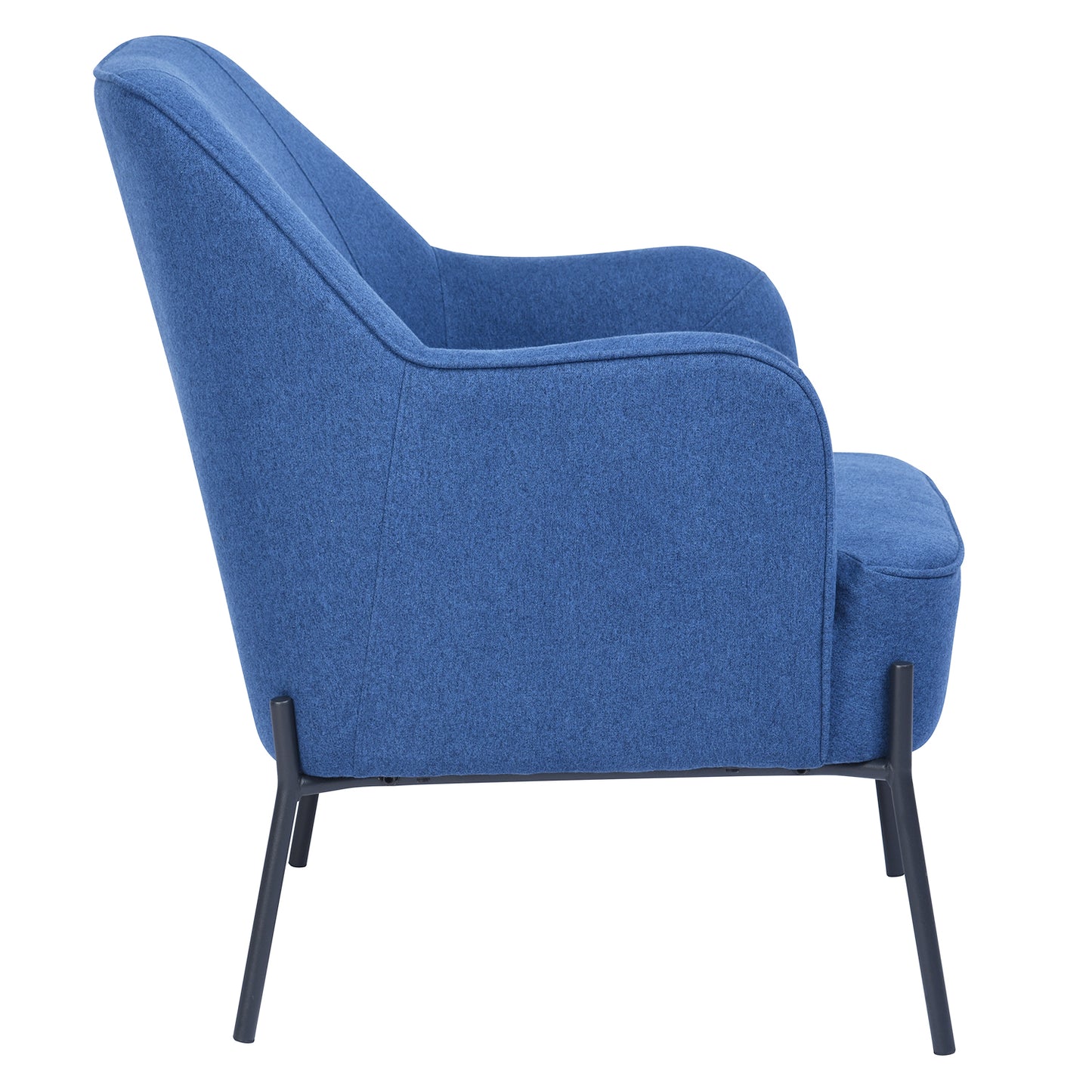 Fabric Accent Chair with Armrest Mid Century Living Room Chairs Dugan