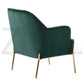 Fabric Accent Chair with Armrest Mid Century Living Room Chairs Dugan